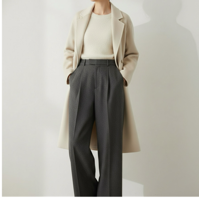 Wool Double Faced Coat