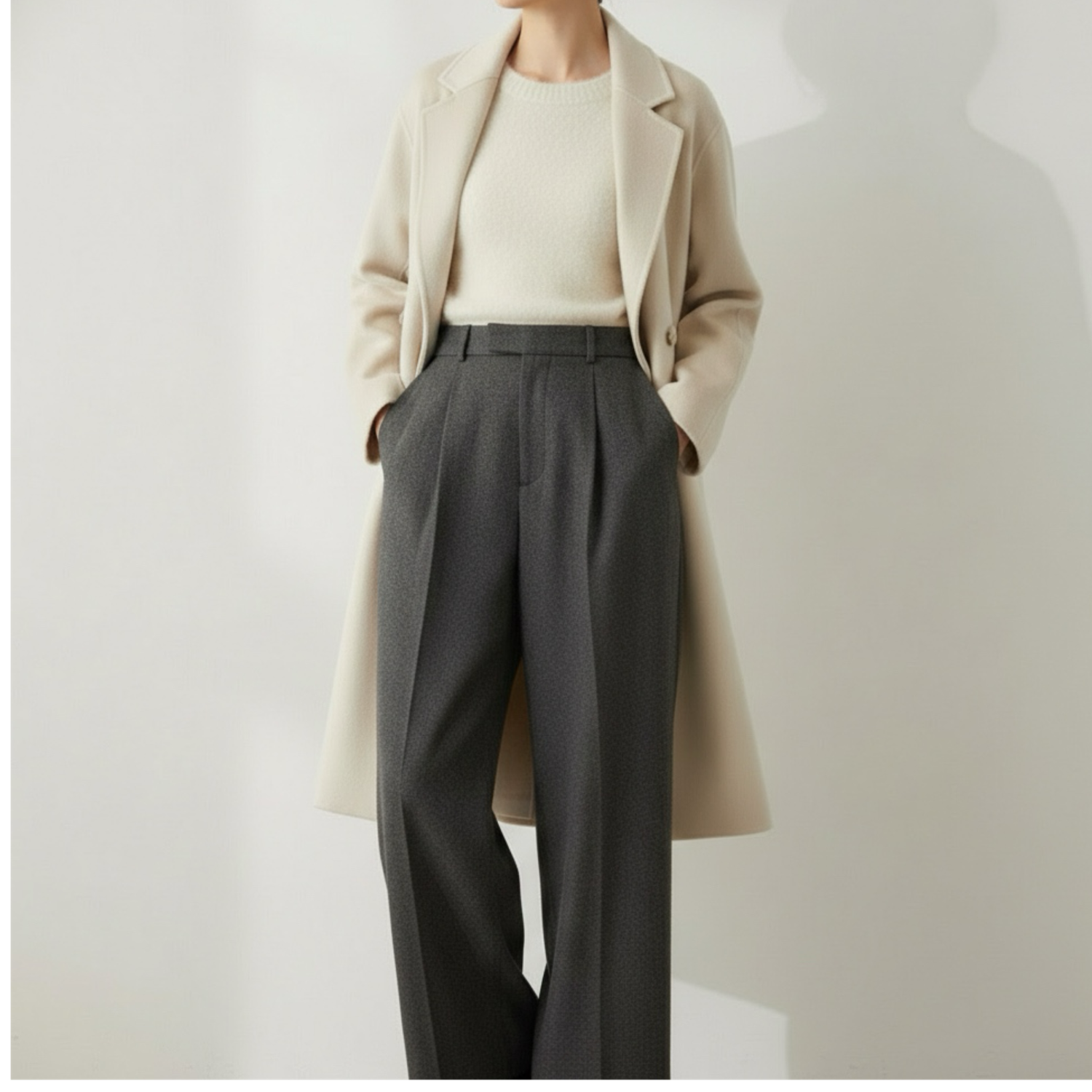 Wool Double Faced Coat