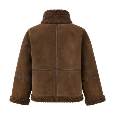 Luxury Faux Sheepskin Jacket