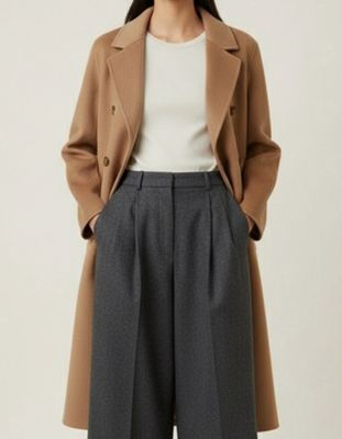 Wool Double Faced Coat