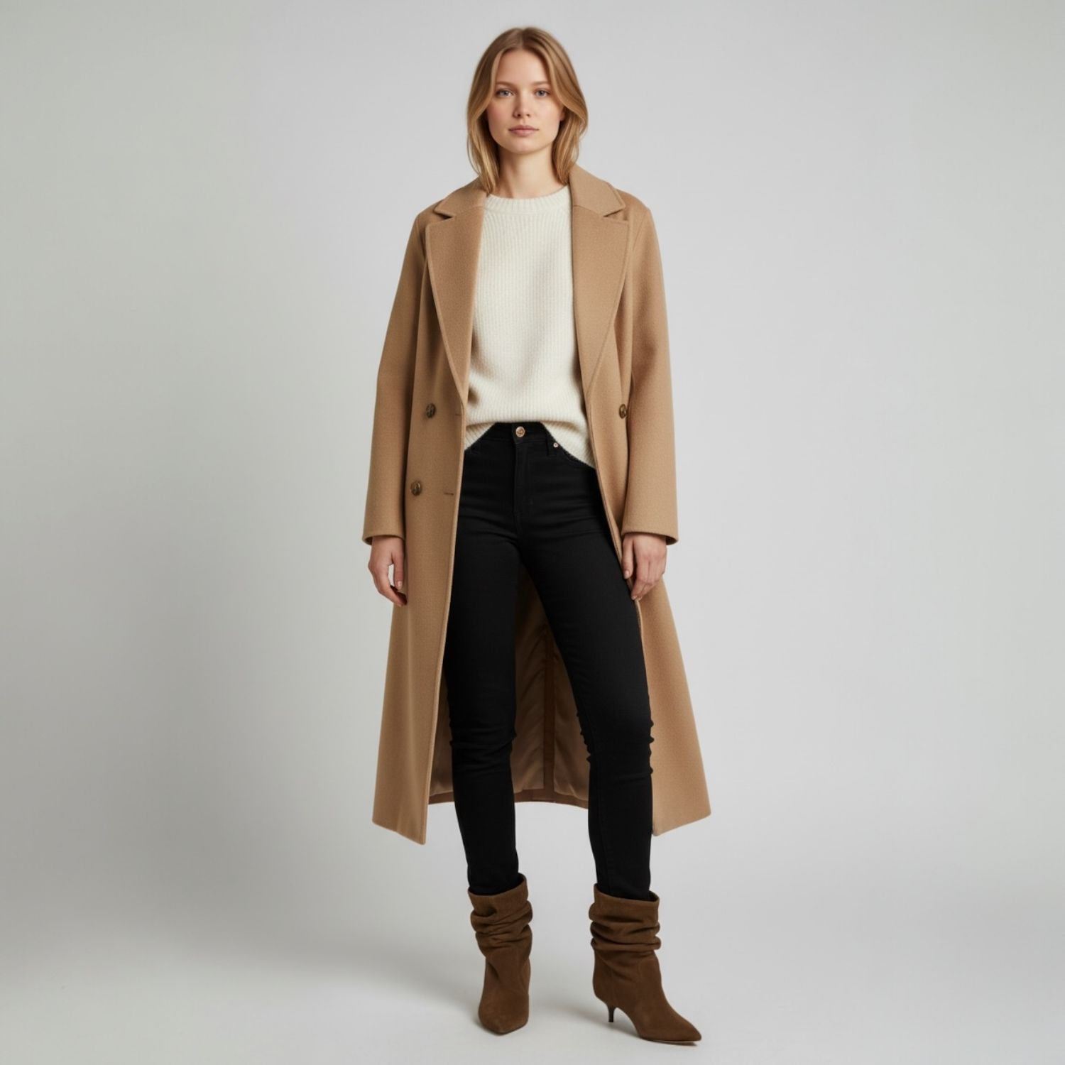 Wool Double Faced Coat