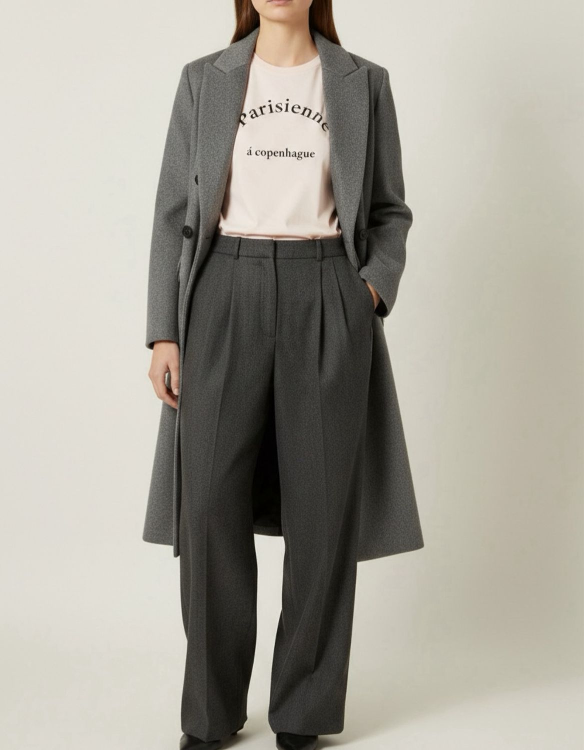 Wool Double Faced Coat