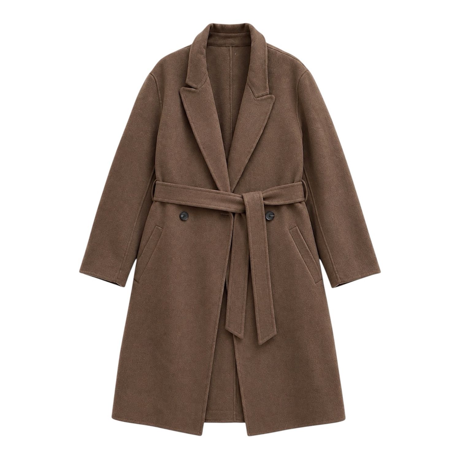 Wool Belted Coat
