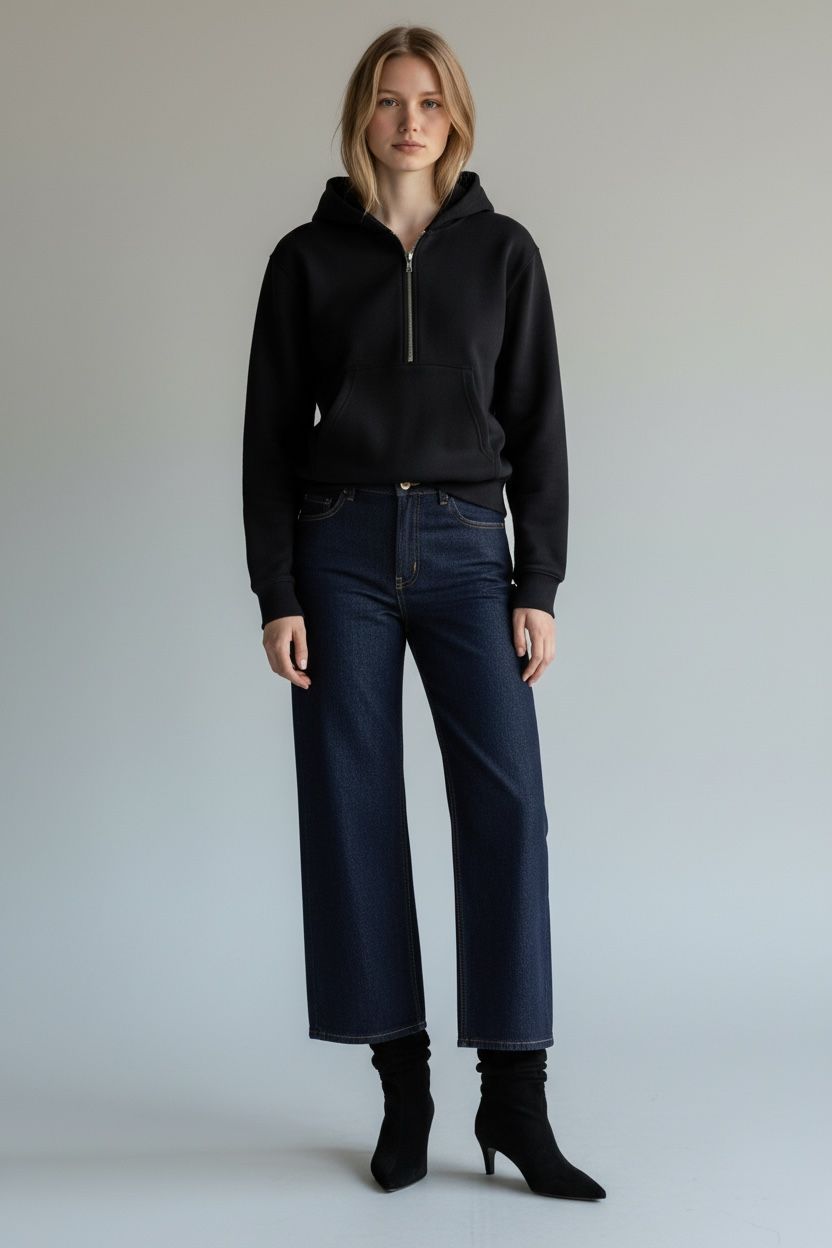 Earth Positive® Women's Half Zip Hoodie