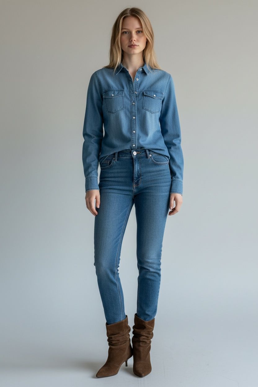 Lyocell Denim Shirt