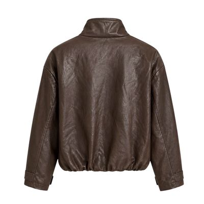 Faux Leather Jacket