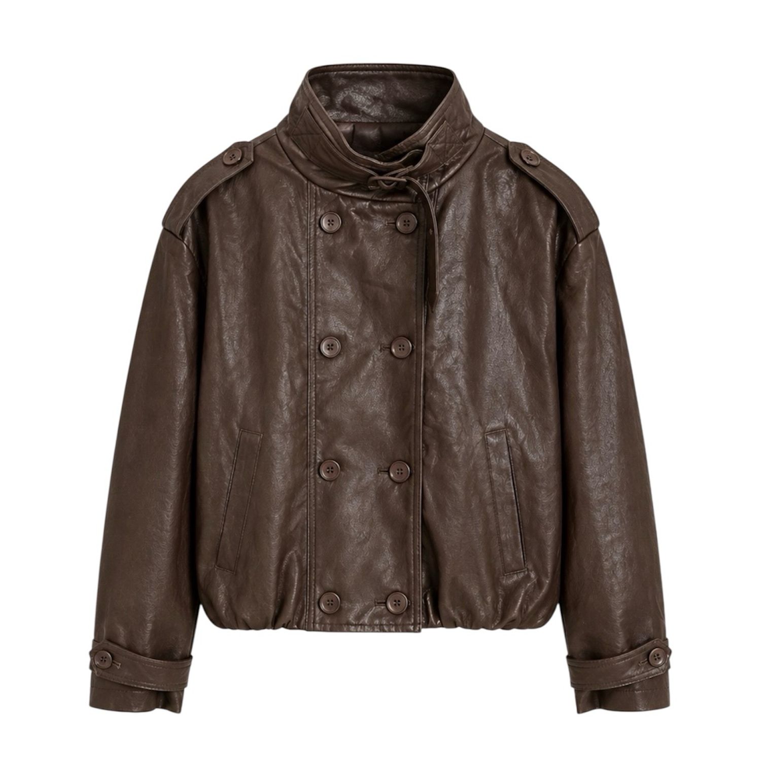 Faux Leather Jacket