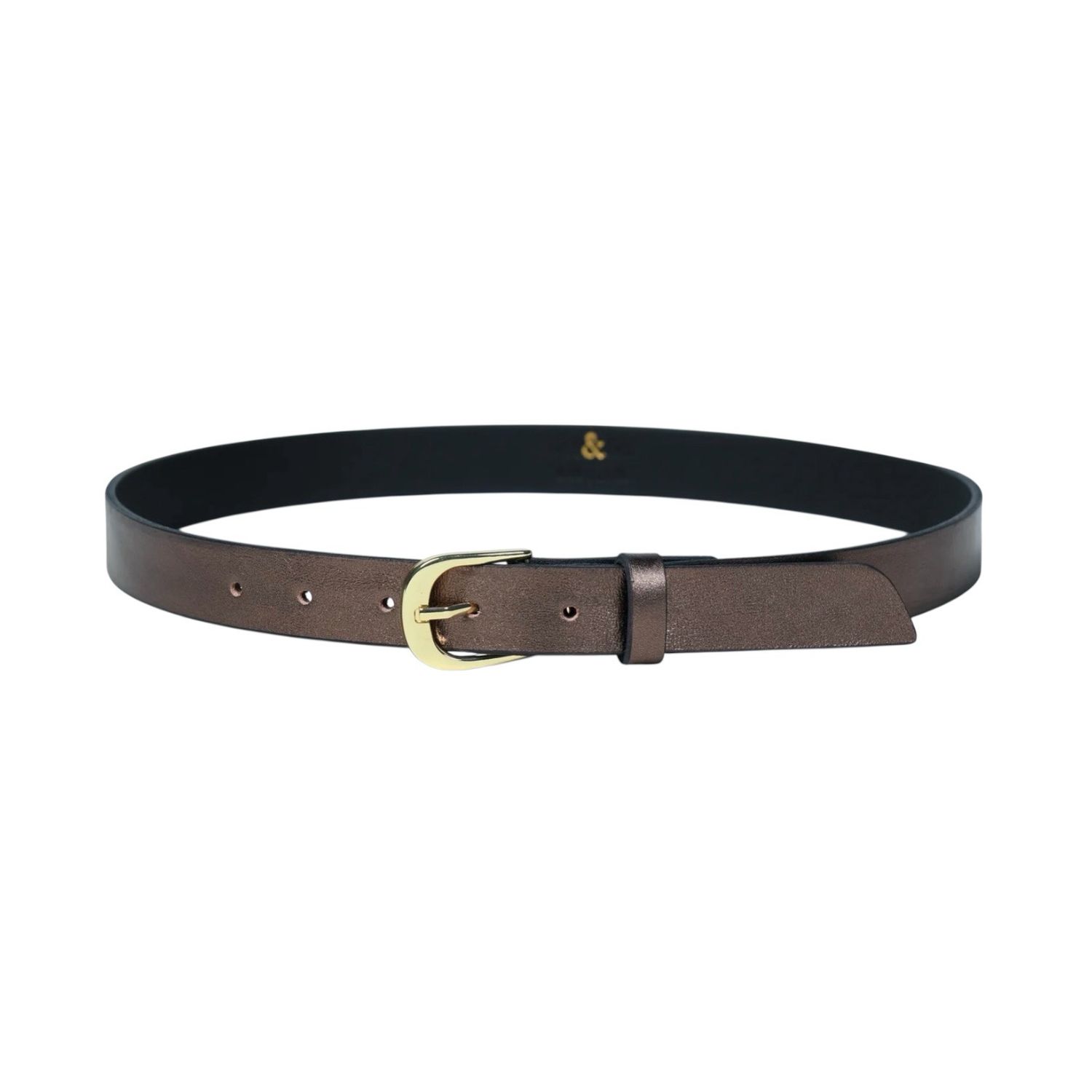 Bell &amp; Fox ERINA Leather Metallic Belt