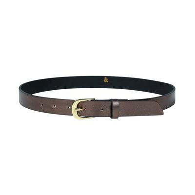 Bell &amp; Fox ERINA Leather Metallic Belt