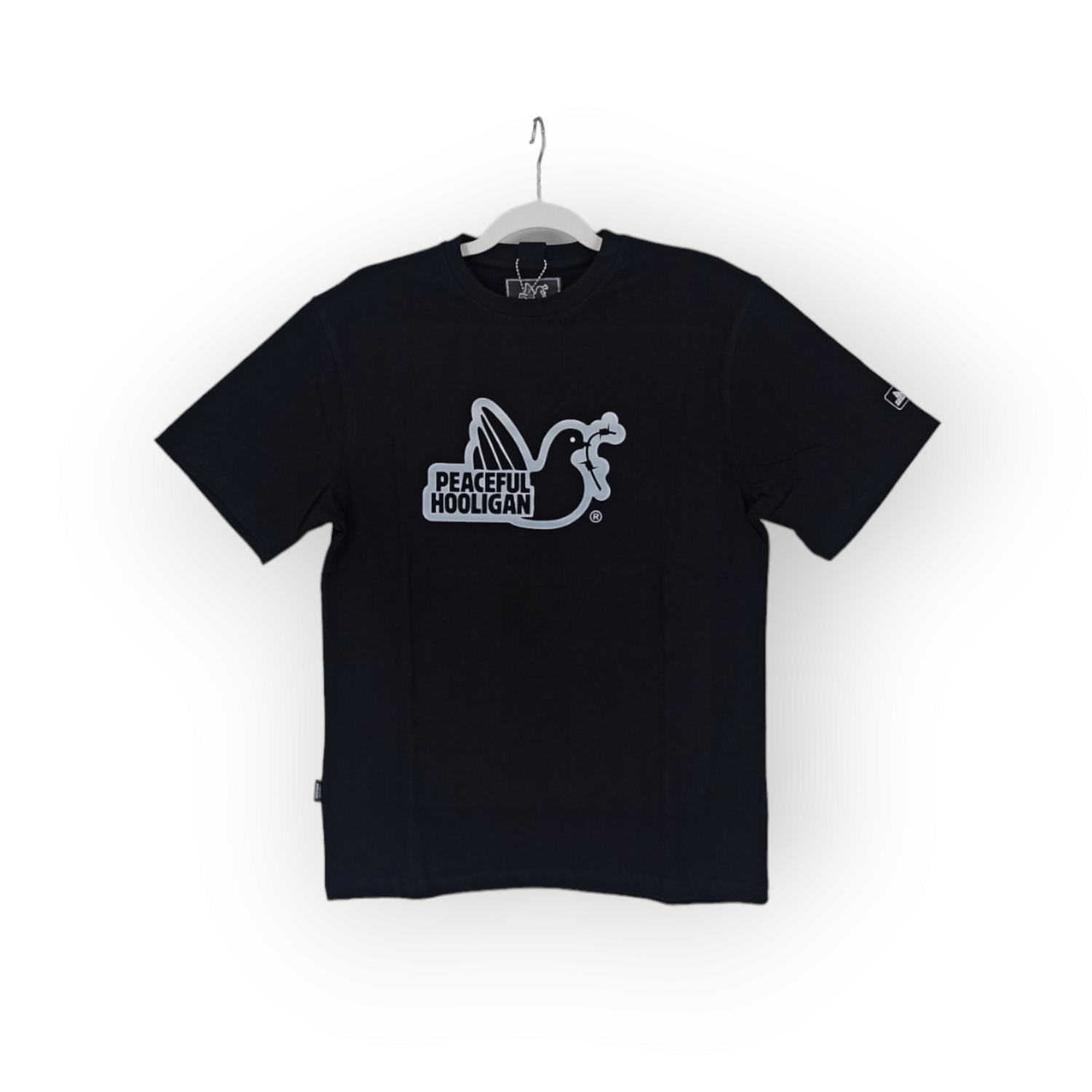Peaceful Hooligan Outline Black
