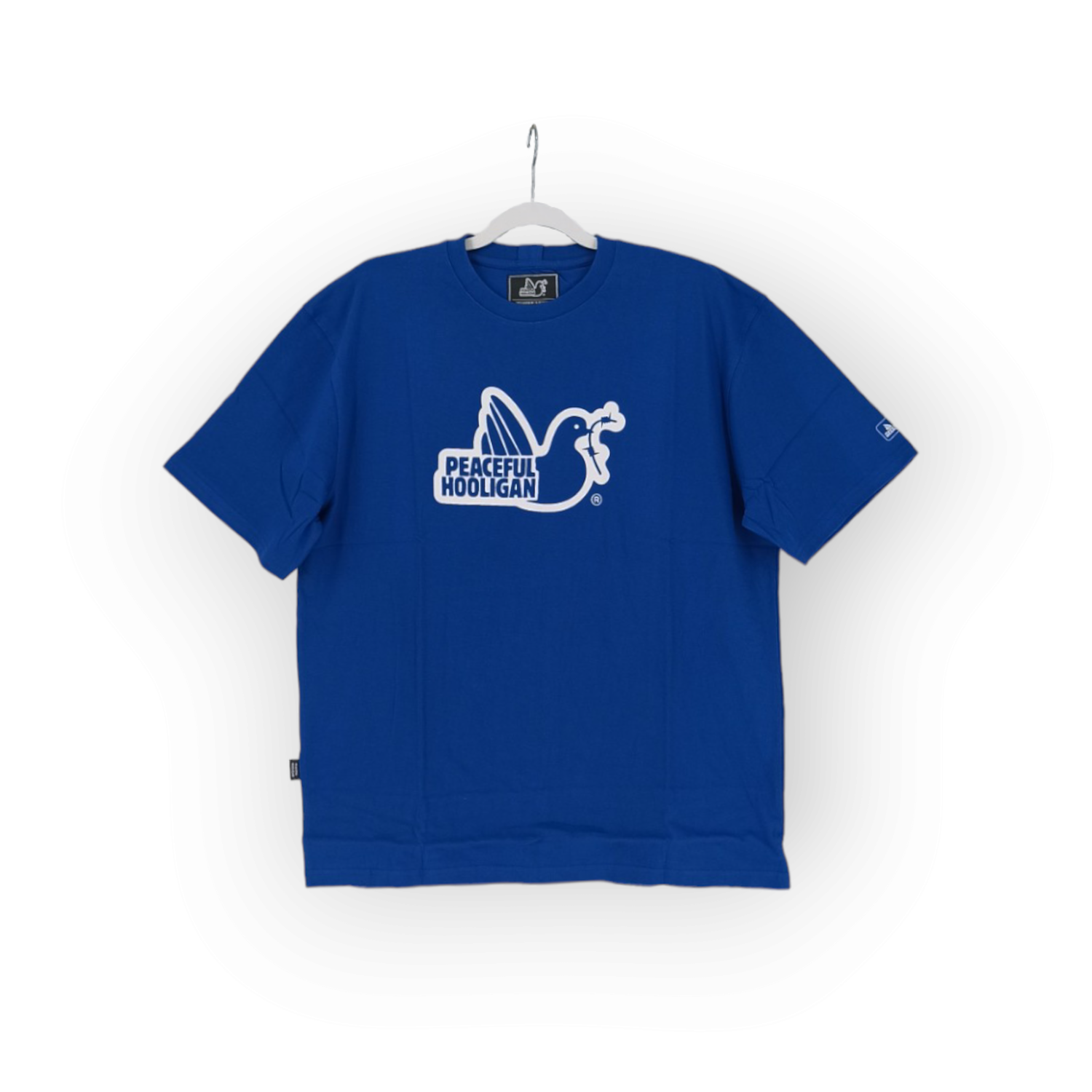 Peaceful Hooligan Outline Cobalt Blue