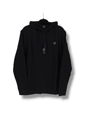 Sergio Tacchini Black Zip Hoodie