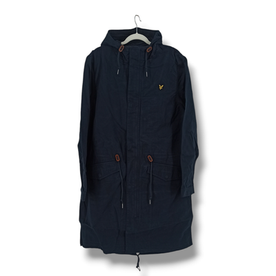Lyle &amp; Scott Parka Coat Dark Navy