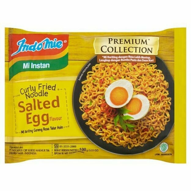  Indomie Mie Keriting Rasa Telur Asin 100 gr