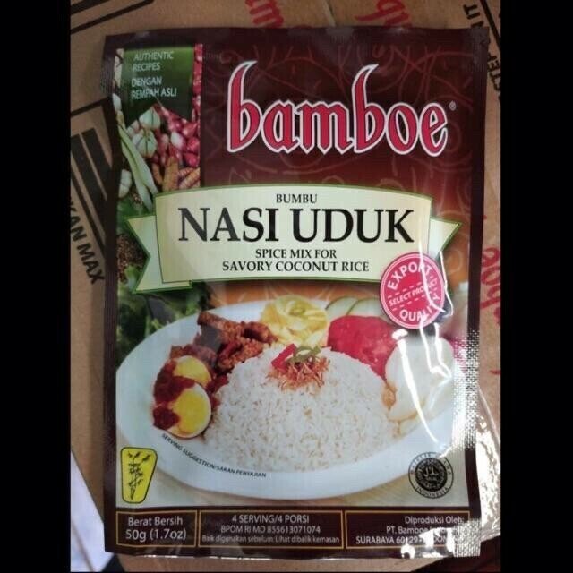 Bamboe Brand - NASI UDUK 50 grams