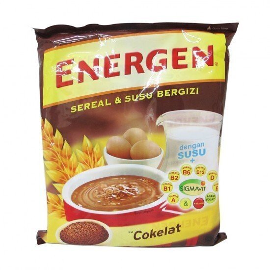 ENERGEN - Sereal & Susu Bergizi rasa Cokelat 29 grams 1 Sachet