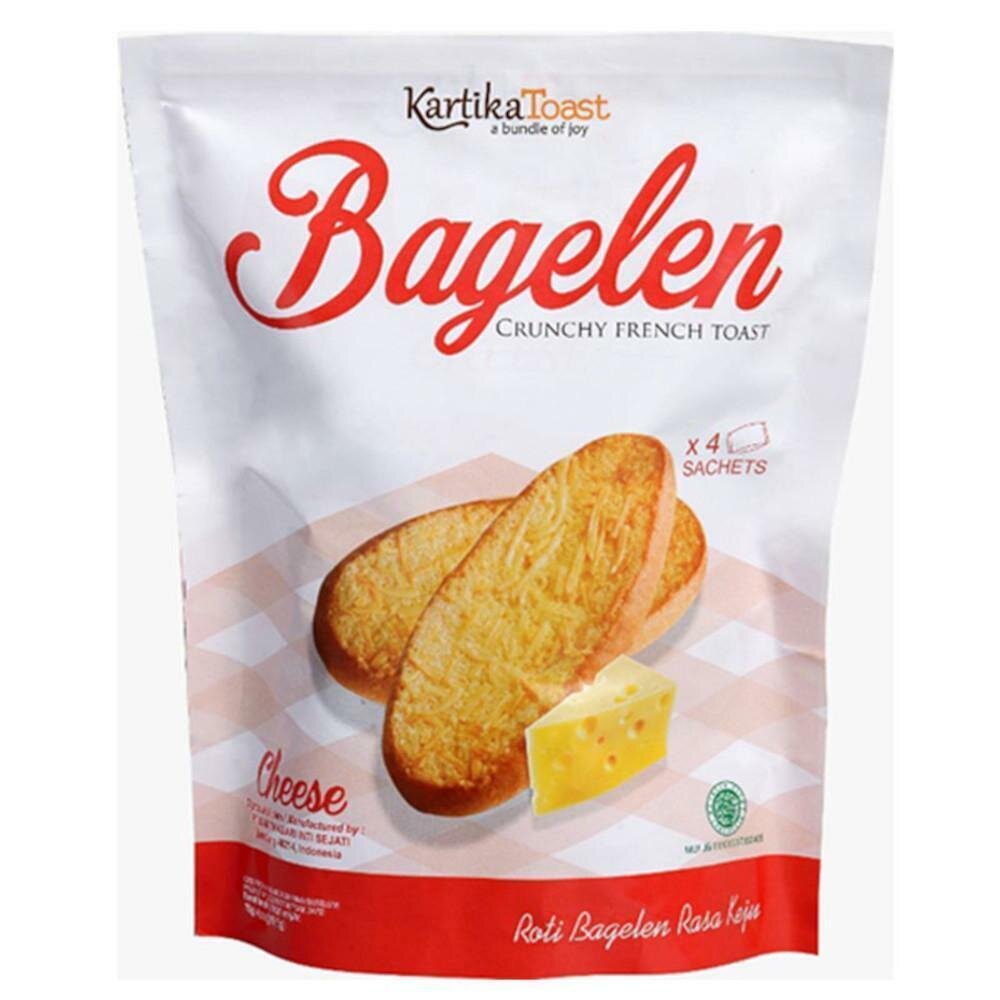 Kartika Toast Bagelen Cheese (4 sachets)  total 78 grams