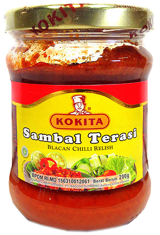 Kokita Brand SAMBAL TERASI - 250 g