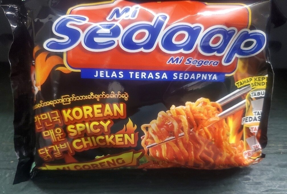 Mi Sedaap - Mie Goreng KOREAN SPICY CHICKEN 87 grams