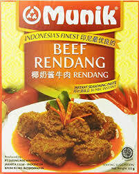 Munik Brand - Beef Rendang - 115 grams