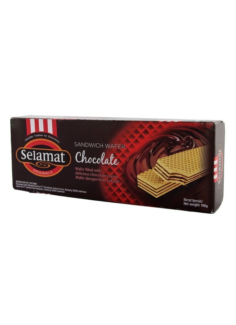 Selamat Chocolate Wafer - 198 grams