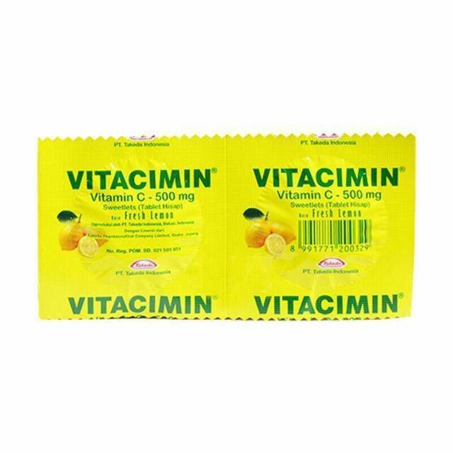 VITACIMIN - Vitamin C - 500 mg (2 tablets/pack)