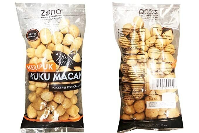 Zona Brand Kerupuk Kuku Macan  - 90 grams (1 bag)
