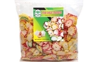 Palm Brand Kerupuk Bawang/Raw STAR Garlic Crackers - 250 gr