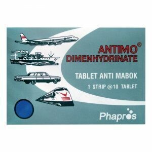 ANTIMO DIMENHYDRINATE (1 Strip @ 10 Tablet)
