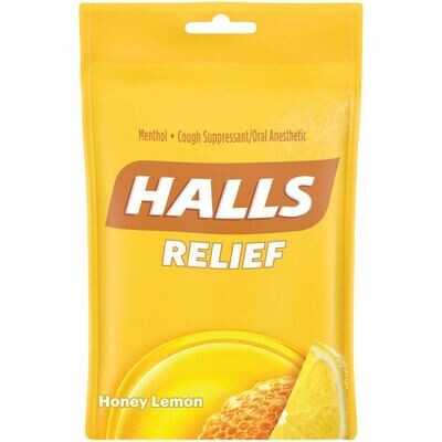 Halls Honey Lemon 30 Drops