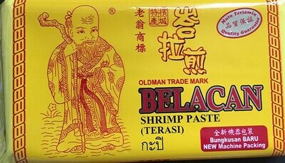 Belacan Terasi/ Shrimp Paste Oldman Brand - 250 grams