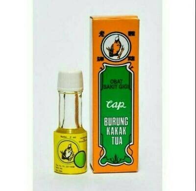 Cap Burung Kakak Tua Obat Sakit Gigi 2 ml