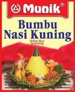 Munik Brand - Nasi Kuning/Yellow Rice 65 grams
