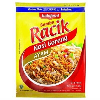 Indofood Racik - NASI GORENG SPICY/EKSTRA PEDAS 20 grams