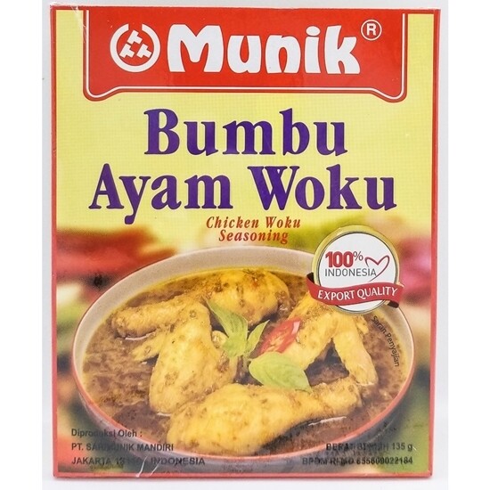 Munik Brand - Bumbu Ayam Woku 135 G