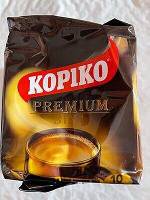Kopiko 3 In 1 Coffee 10 Sachets (10 X 20 Gr = 200 Grams Total)