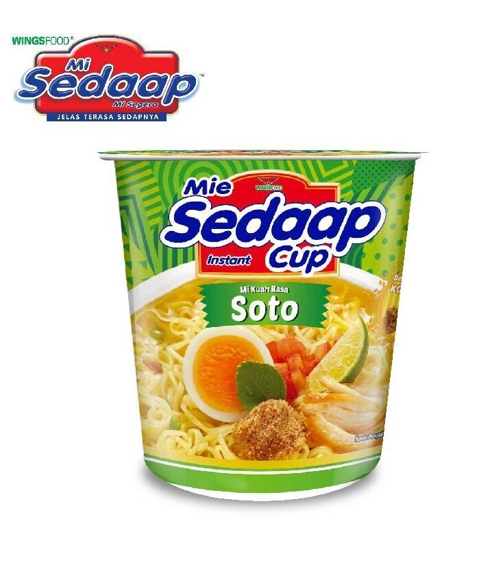 Mie Sedaap Cup Rasa SOTO 81 Grams