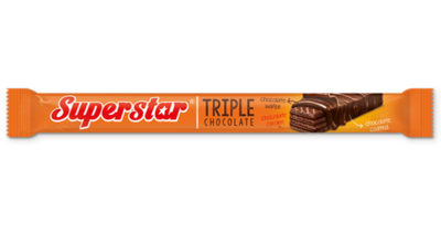 Superstar Box of 12 - Triple Chocolate Wafer