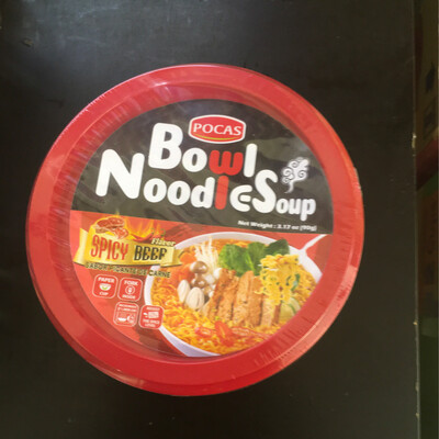 Bowl Noodle Soup Spicy Beef 95gram