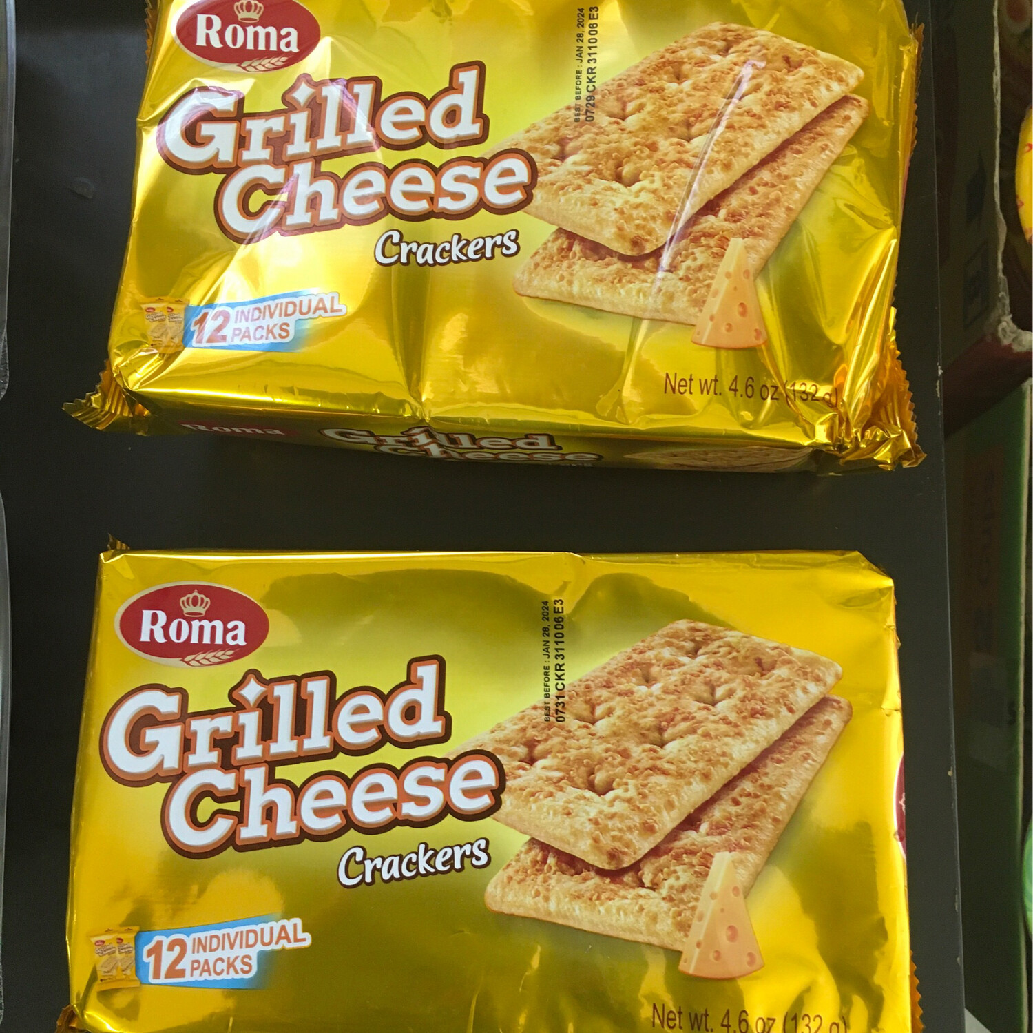 Roma Grilled Cheese Crackers 132 gr