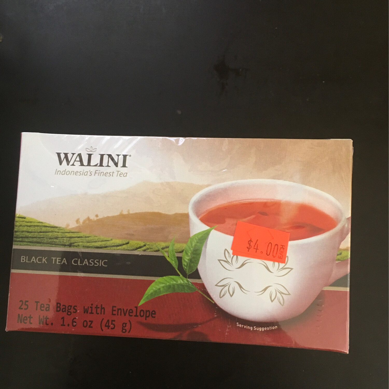 Walini Black Tea Classic 45 grams