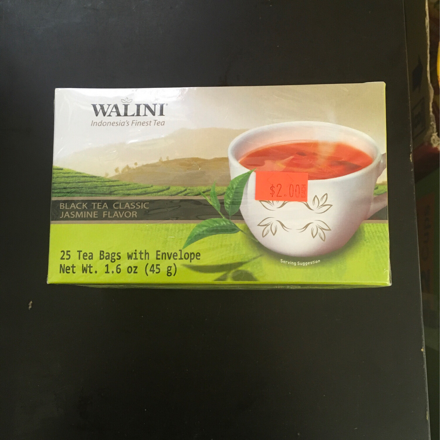 Walini Black Tea Jasmine Flavor 45 grams