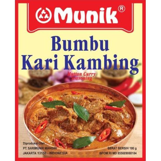 Munik Brand - Bumbu Kari Kambing