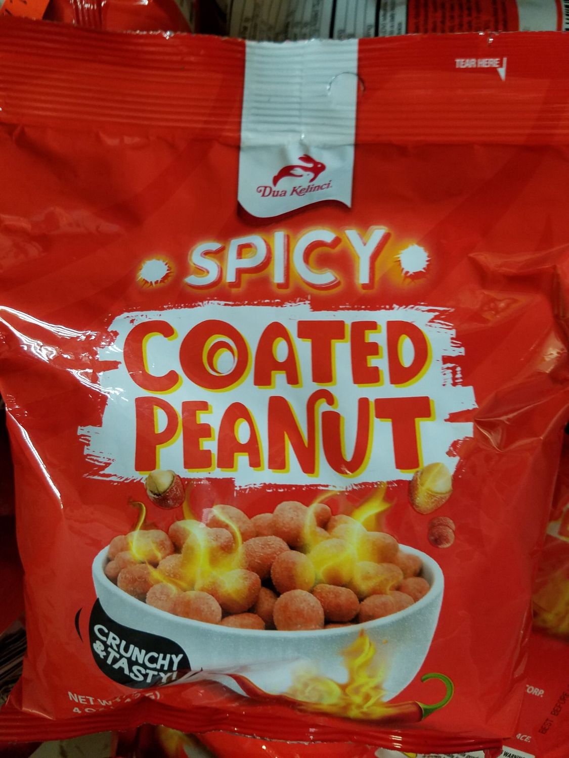 Dua Kelinci Kacang Pedas 113 gr