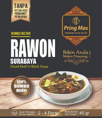 Piring Mas Rawon Surabaya 45 gr