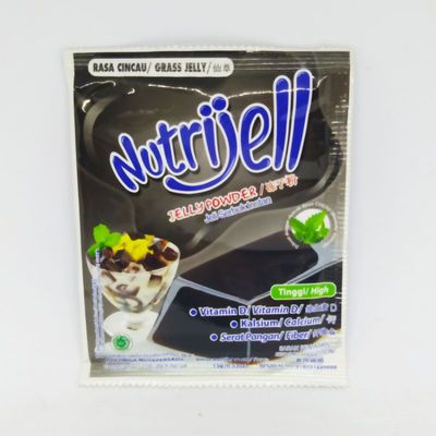 Nutrijell Rasa Cincau/Grass Jelly 10 gr