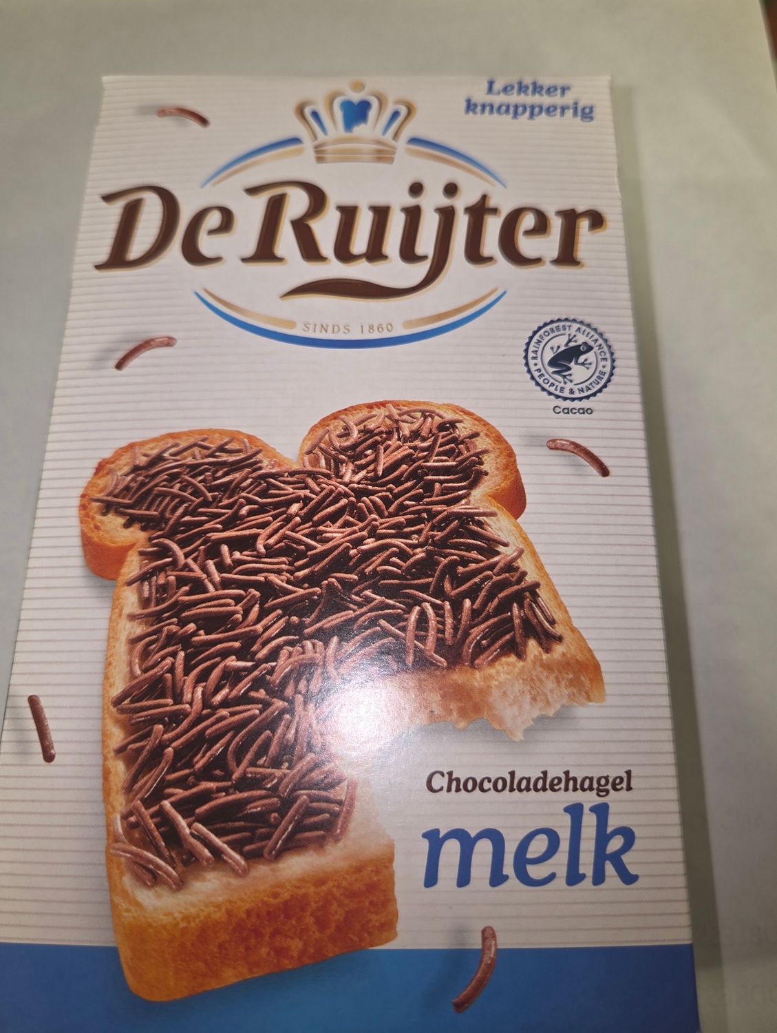 De Ruijter Milk Chocolate 390 G