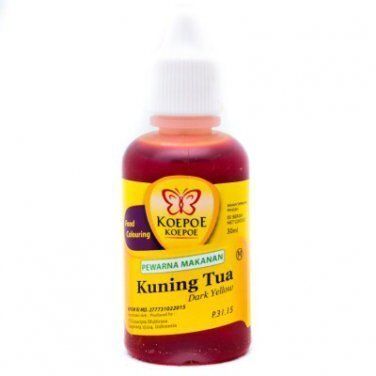 Butterfly Brand Food Coloring 1.0 oz - DARK YELLOW