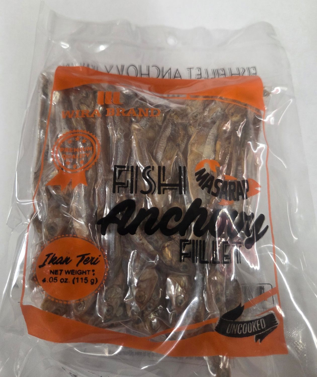 Wira Brand Ikan Teri 115g (Uncooked)