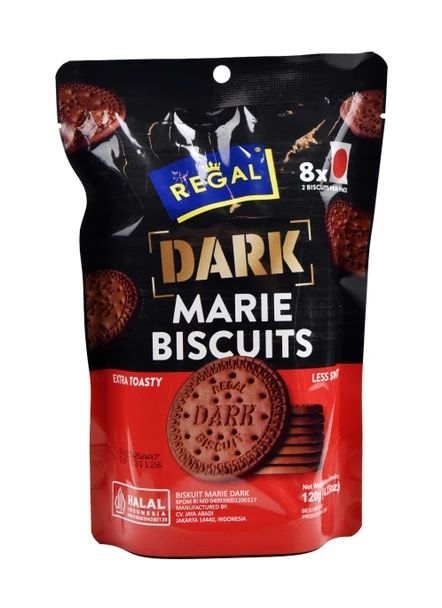 Regal Dark Marie Biscuits Bag 120g